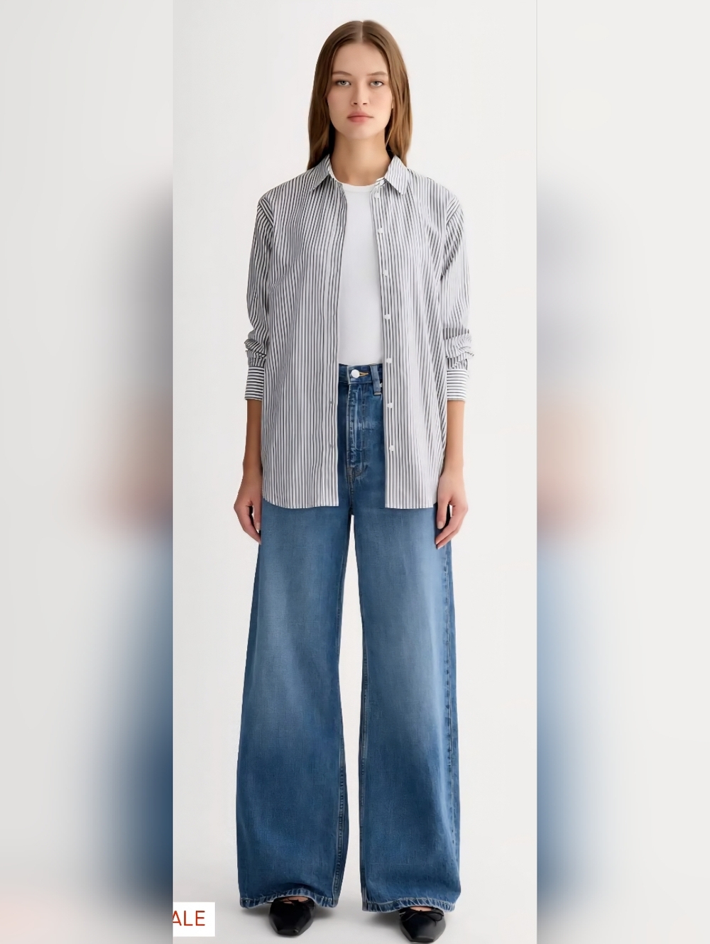 EVERLANE The OG Baggy Jean in colour 'Ricky'. Size 33. NWT!